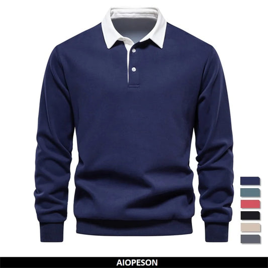 Maurits | Polo Sweater with Buttons