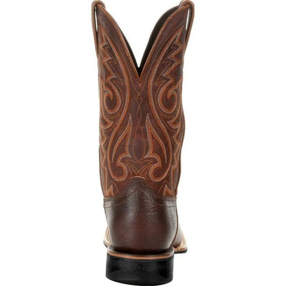 Men's cowboy leather boots