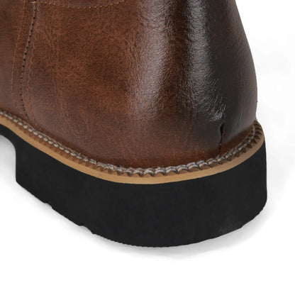 Men's cowboy leather boots