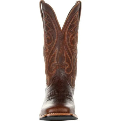 Men's cowboy leather boots