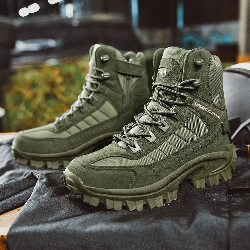 Outdoor military boots