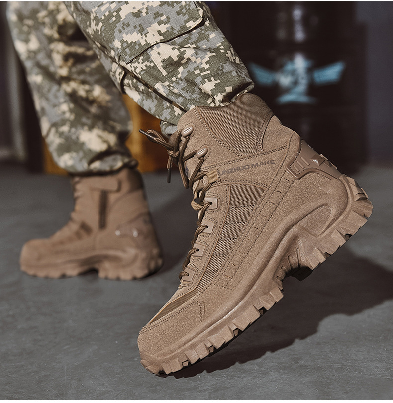 Outdoor military boots